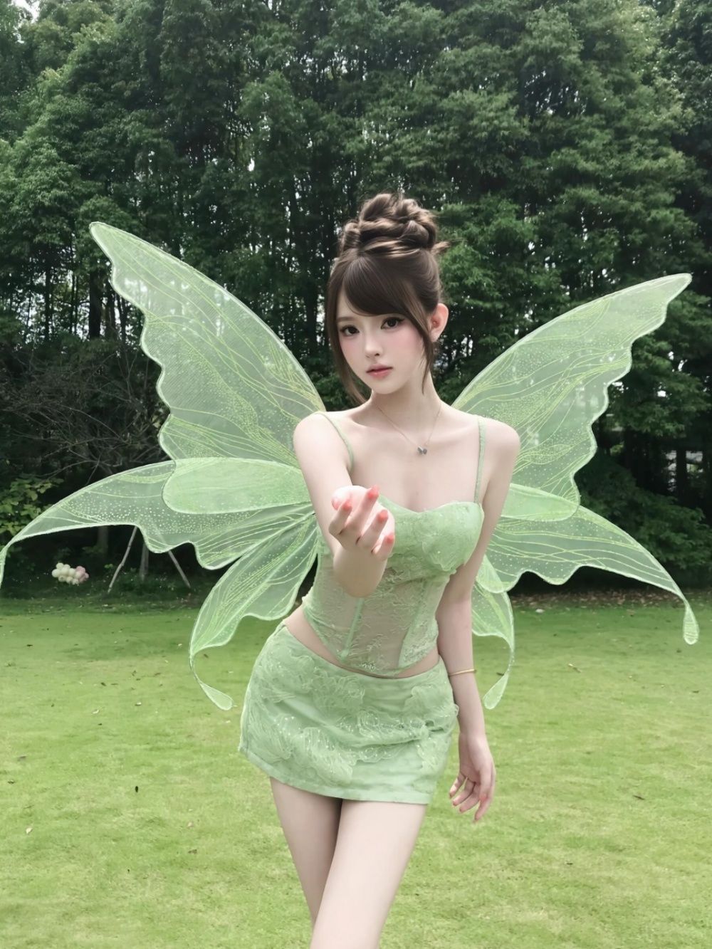 Cami Top Lace - Y2K 스파이시 걸 레이스 스트랩 캐미