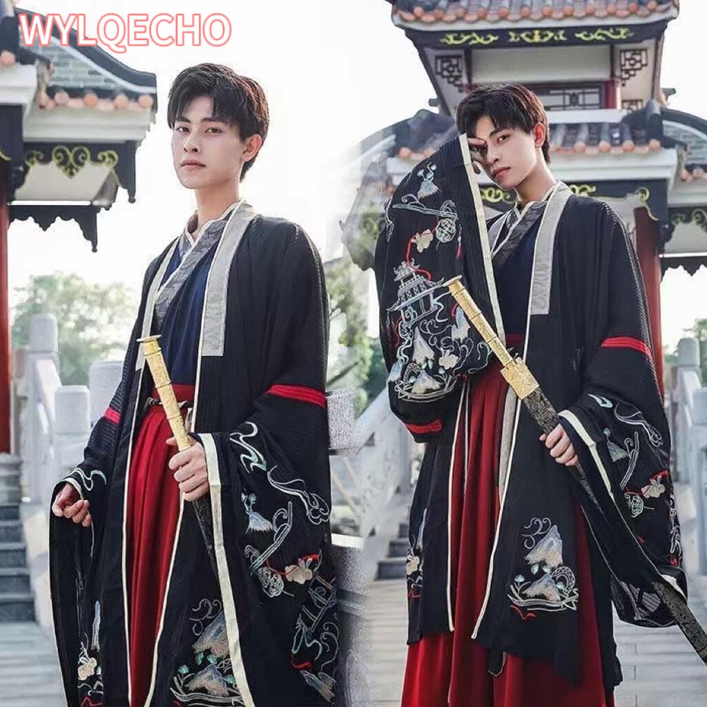 Robe Silk Women - 중국어 실크 가운 고대 기사 hanfu