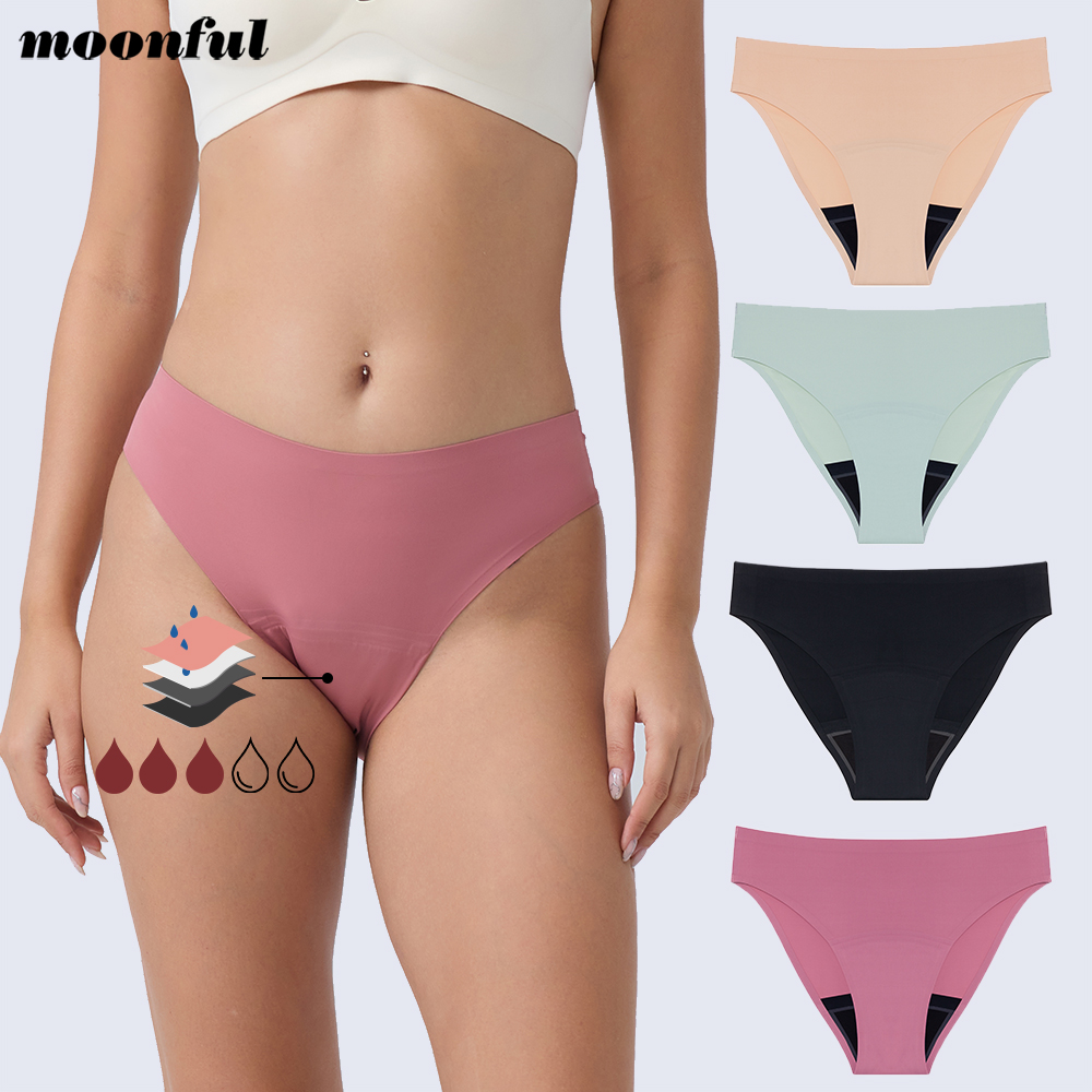 Period Panty Absorbent - 여성용 생리 팬티, 누출 방지 생리