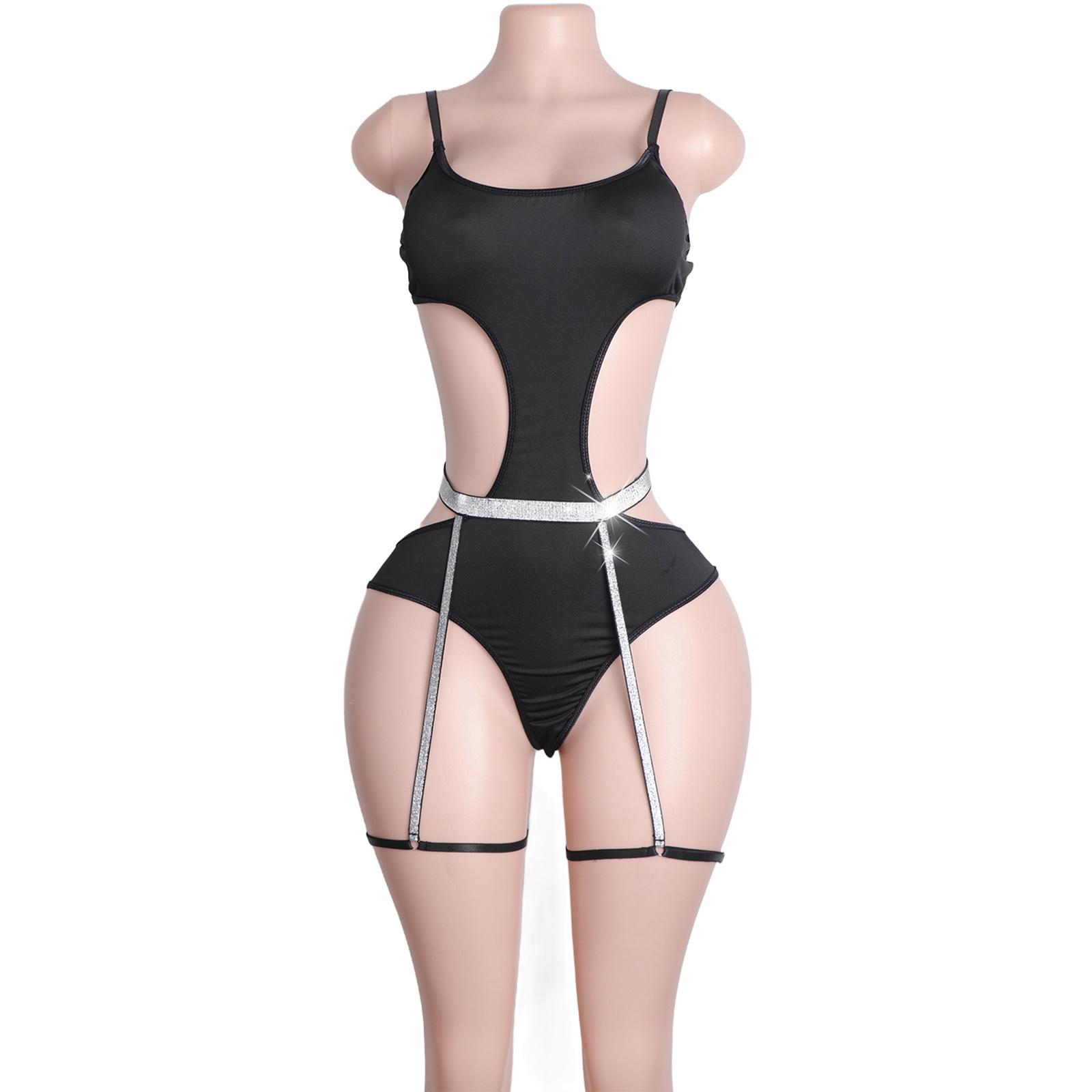 맞춤형 라인스톤 폴댄스 의상, 가터벨트가 있는 이국적인 - Garter Belt Set 리뷰 및 가격