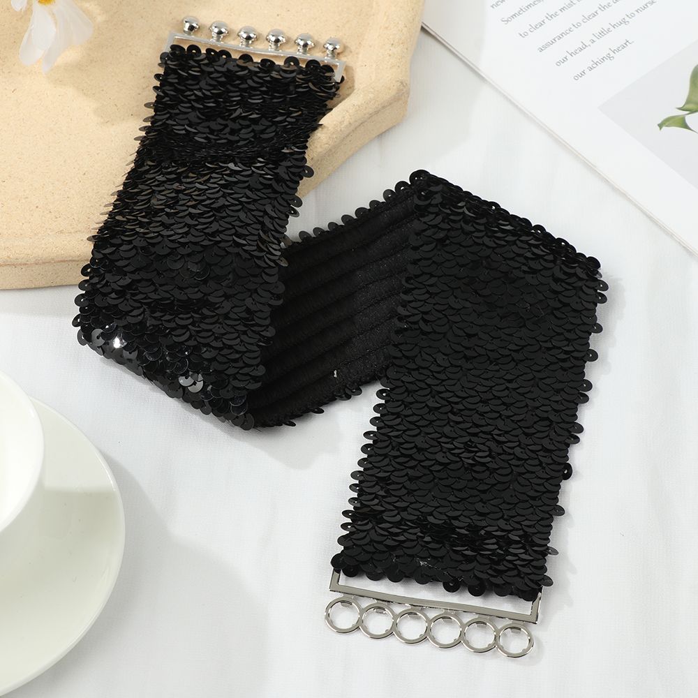 패션 신축성 있는 스팽글 와이드 탄성 벨트 벨리 웨이스 - Corset Waist Cinch 리뷰 및 가격