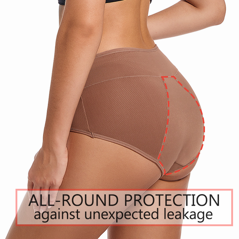 5개입 여성 생리 팬티, 양 많은 생리용 팬티, 4중  - Period Panty Absorbent 리뷰 및 가격
