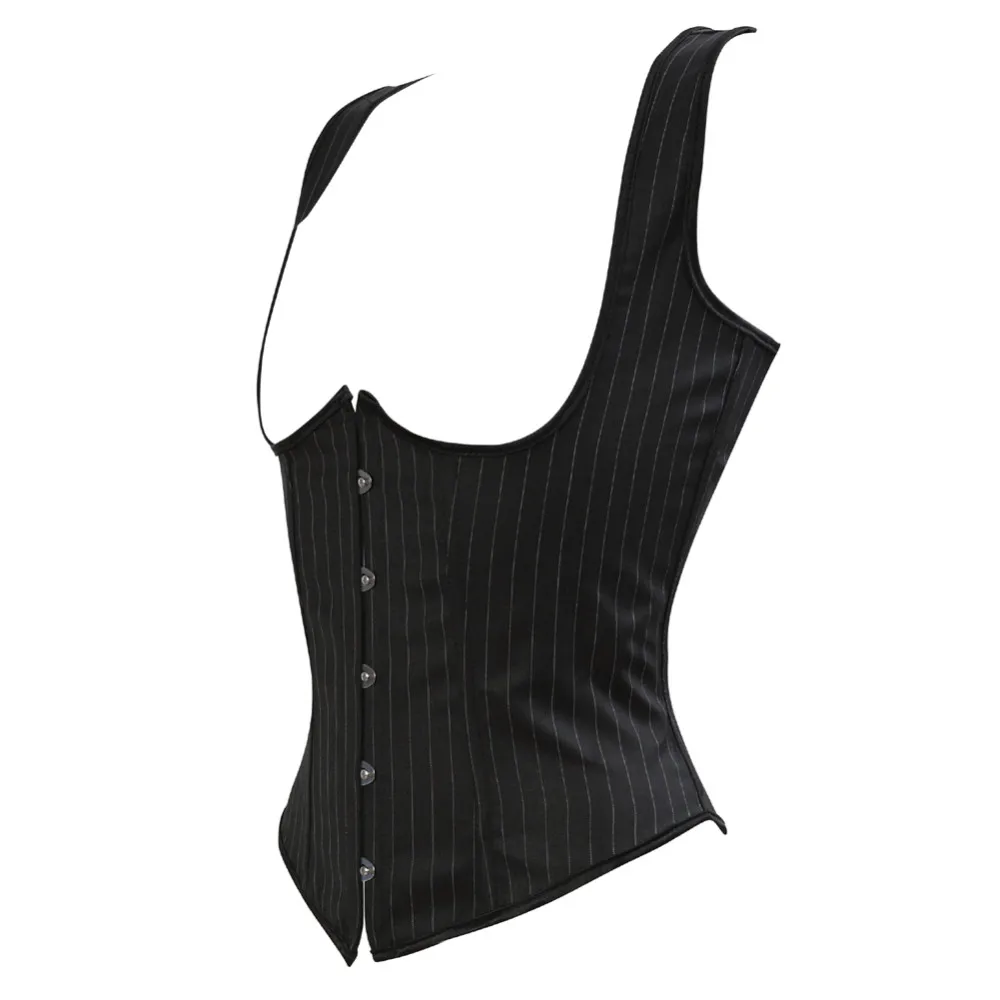 여성용 고딕 자카드 언더 버스트 코르셋 섹시한 어깨 끈 - Corset Waist Cinch 리뷰 및 가격